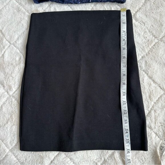 Windsor | Blue Sequin Abyss Crop Tank Top & Skirt | Size Small & Extra Small - Picture 8 of 10